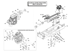 a230d-lawn-tractor a-series-lawn-tractors part diagram