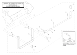 b250-b60-b80-4wd b-series-lawn-tractors part diagram