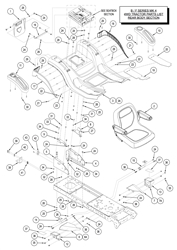 b250-b60-b80-4wd b-series-lawn-tractors part diagram