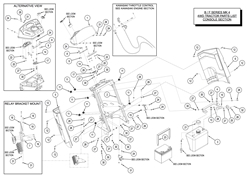 b250-b60-b80-4wd b-series-lawn-tractors part diagram