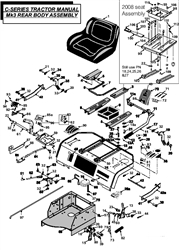 c-series-honda-2008 c-series-lawn-tractors part diagram