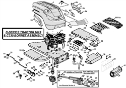 c-series-honda-lawn c-series-lawn-tractors part diagram