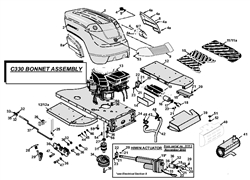 c330-lawn-tractor c-series-lawn-tractors part diagram