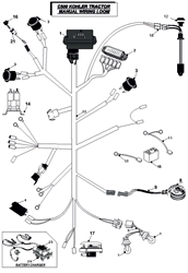 c500-c350-kohler c-series-lawn-tractors part diagram