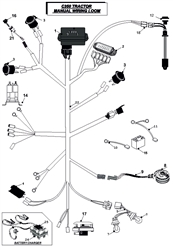 c500-c350-kohler c-series-lawn-tractors part diagram