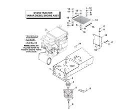 countax-d18-50-lawn d-series-lawn-tractors part diagram