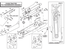 countax-d18-50-lawn d-series-lawn-tractors part diagram
