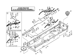 countax-d18-50-tractor d-series-lawn-tractors part diagram