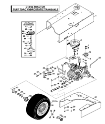 countax-d18-50-tractor d-series-lawn-tractors part diagram