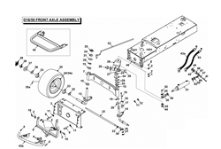 countax-d18-50-tractor d-series-lawn-tractors part diagram