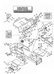 countax-d18-50-tractor d-series-lawn-tractors part diagram