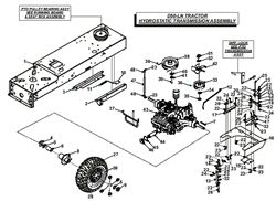 countax-d50ln-2007 d-series-lawn-tractors part diagram