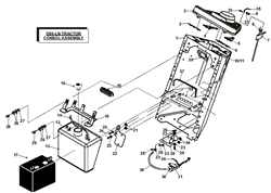 countax-d50ln-2007 d-series-lawn-tractors part diagram