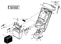 countax-d50ln-2008 d-series-lawn-tractors part diagram