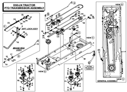 countax-d50ln-2008 d-series-lawn-tractors part diagram
