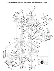 countax-ibs-48-deck-1 ibs-cutter-decks part diagram