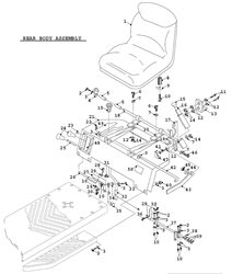 countax-k-series-tractor k-series-lawn-tractors part diagram