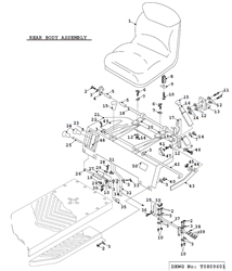 countax-k-series-tractor k-series-lawn-tractors part diagram
