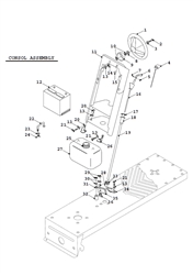 countax-k-series-tractor k-series-lawn-tractors part diagram