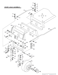 countax-k-series-tractor k-series-lawn-tractors part diagram