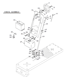 countax-k-series-tractor k-series-lawn-tractors part diagram