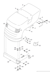 countax-k-series-tractor k-series-lawn-tractors part diagram