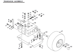 countax-k-series-tractor k-series-lawn-tractors part diagram