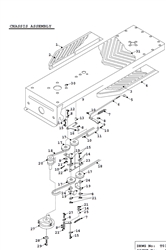 countax-k-series-tractor k-series-lawn-tractors part diagram