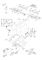 countax-lawn-groomer countax-tractor-attachments part diagram