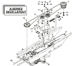 countax-x-series-rider-1 x-series-tractors part diagram