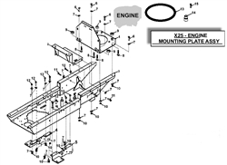countax-x-series-rider-1 x-series-tractors part diagram