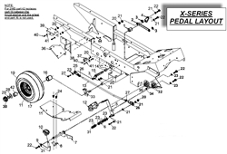 countax-x-series-rider-1 x-series-tractors part diagram