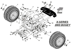 countax-x-series-rider-1 x-series-tractors part diagram