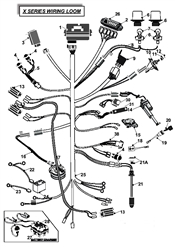 countax-x-series-rider-1 x-series-tractors part diagram