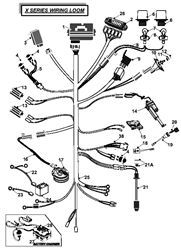 countax-x-series-rider-2 x-series-tractors part diagram