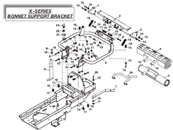 countax-x-series-rider-2 x-series-tractors part diagram