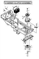 countax-x-series-rider-2 x-series-tractors part diagram