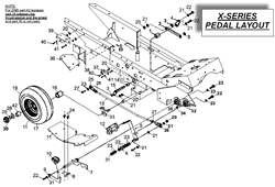 countax-x-series-rider-2 x-series-tractors part diagram