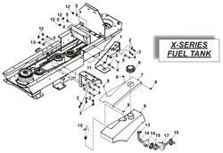 countax-x-series-rider-2 x-series-tractors part diagram