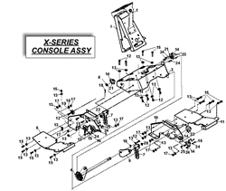 countax-x-series-rider-2 x-series-tractors part diagram