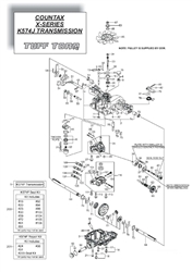 countax-x-series-rider-2 x-series-tractors part diagram