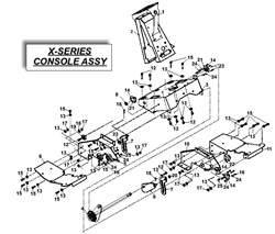 countax-x-series-rider-3 x-series-tractors part diagram