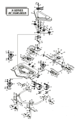 countax-x-series-rider-3 x-series-tractors part diagram