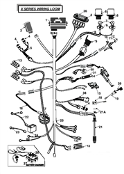 countax-x-series-rider-3 x-series-tractors part diagram
