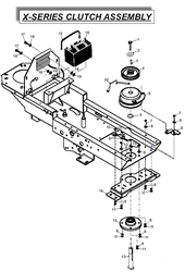 countax-x-series-rider-3 x-series-tractors part diagram