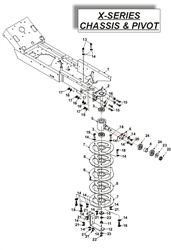 countax-x-series-rider-3 x-series-tractors part diagram