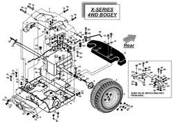 countax-x-series-rider-3 x-series-tractors part diagram