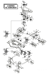 countax-x-series-rider-3 x-series-tractors part diagram