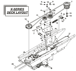 countax-x-series-rider-3 x-series-tractors part diagram