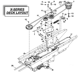 countax-x-series-rider-4 x-series-tractors part diagram